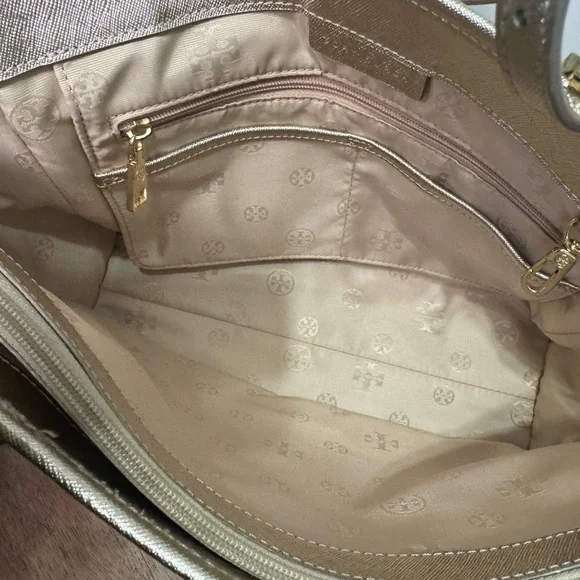 Tory Burch Raffia York Natural Straw Tote - Picture 12 of 13